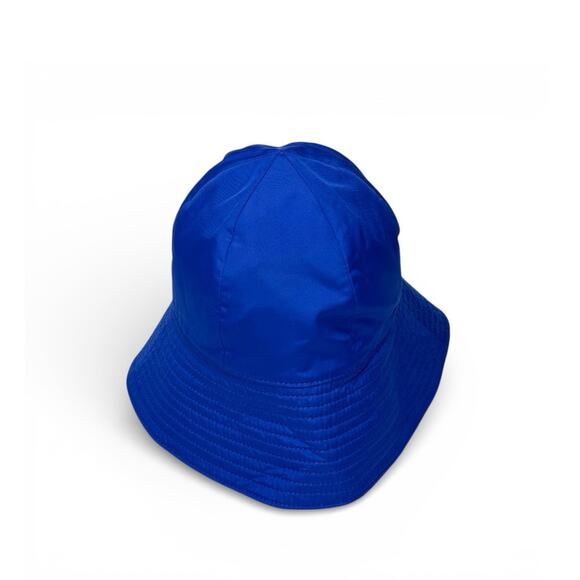 NWT Gucci Brella Cloche Size L 58cm Nylon Bucket Hat Blue Gold GG Marmont $599 main image 7